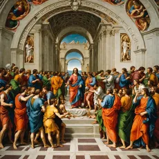 Искусство как зеркало души: от Афинской школы до Тайной вечери Да Винчи